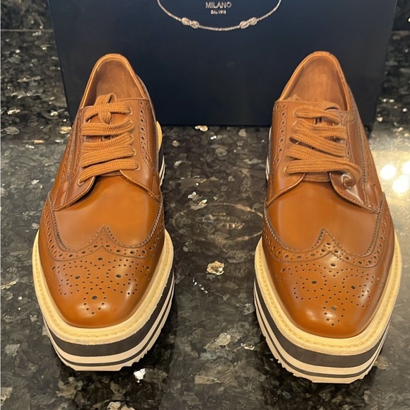 PRADA brogues size 38.5 - Picture 2 of 5